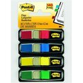 3M 3M Company MMM6834 Sticky note Smaller-Size Flags Standard Colors 4 Per Pack MMM6834